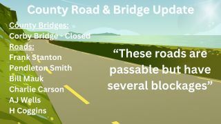 Blue and Green Illustrated Road Desktop Wallpaper (002)