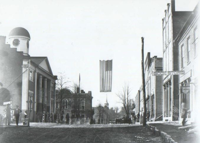 Downtown Jonesborough, Main Street Looking West (Photo Courtesy of The Heritage Alliance)